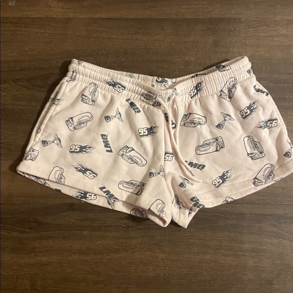 Hybrid Apparel light pink Disney Pixar Cars Shorts